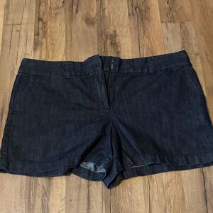 Loft Women's Jean Navy Shorts